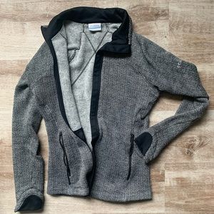 Columbia fleece herringbone jacket